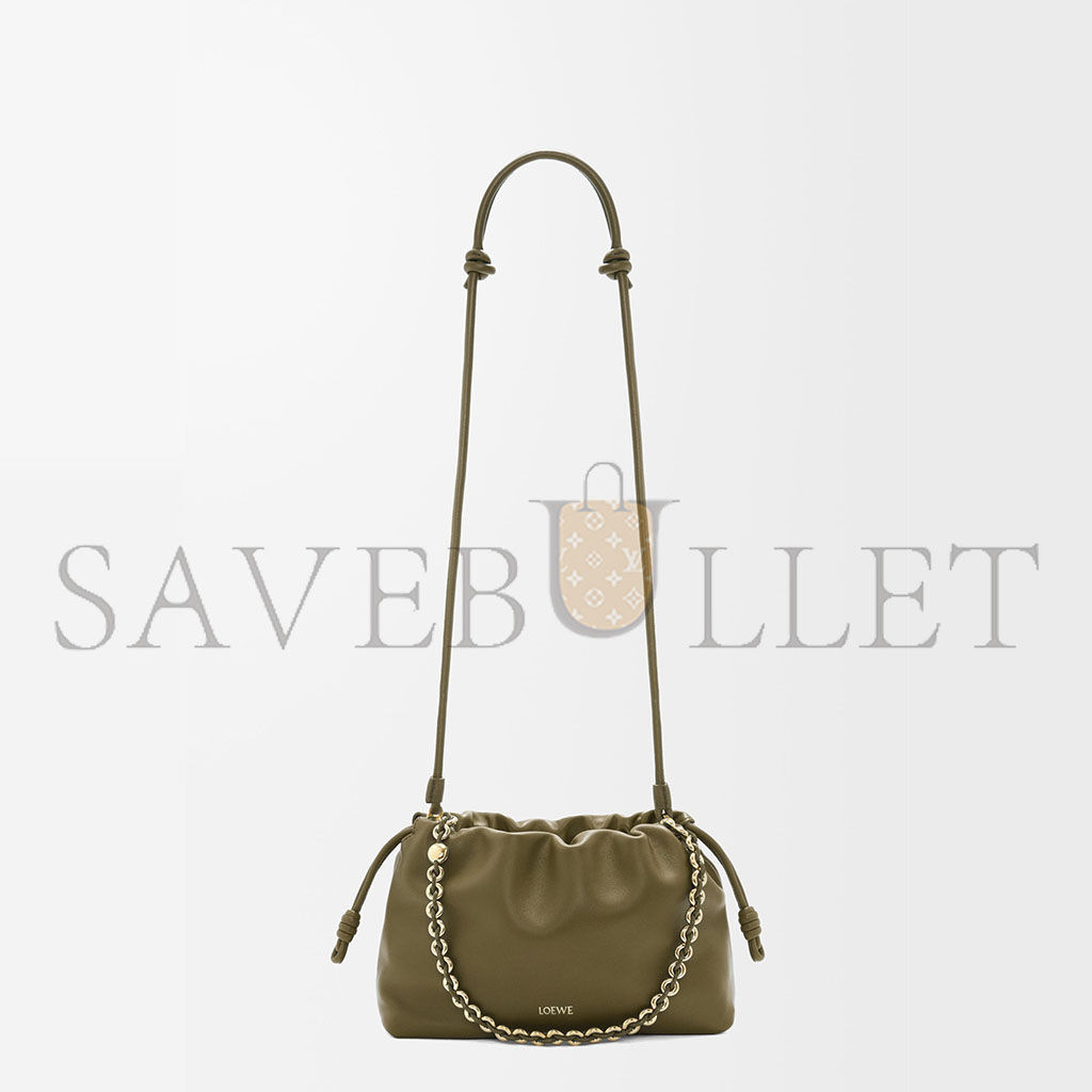 LOEWE MEDIUM FLAMENCO PURSE IN MELLOW NAPPA LAMBSKIN 0011091576 (30*20*10.5cm)